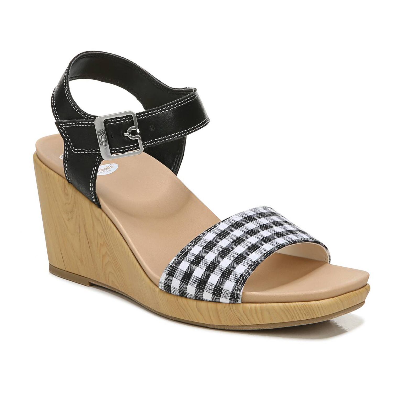 kohls black wedges