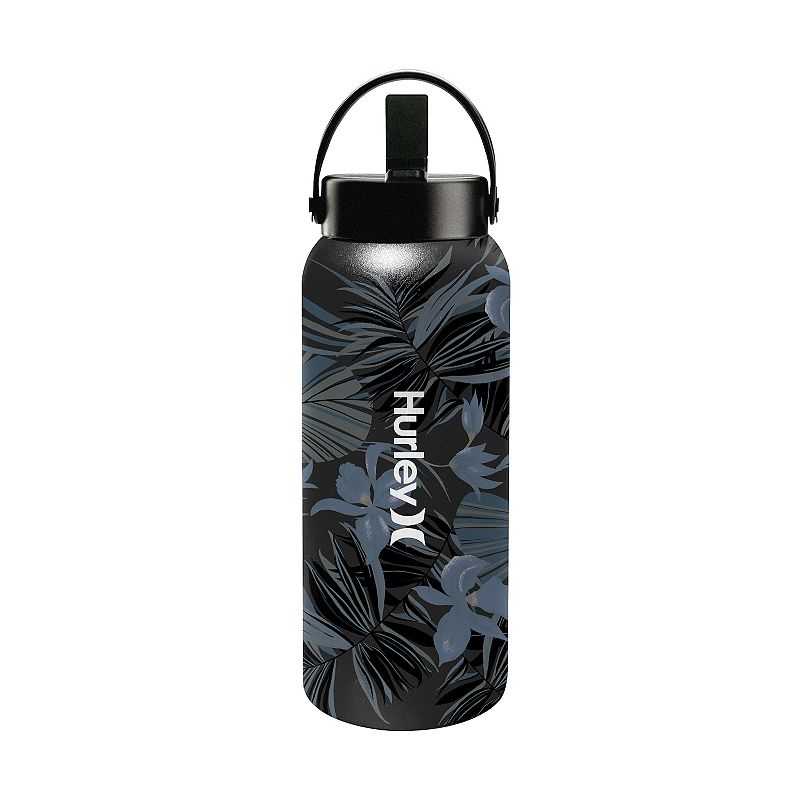 JoyJolt Turquoise Glass Water Bottle with Strap, Silicone Sleeve and Lid