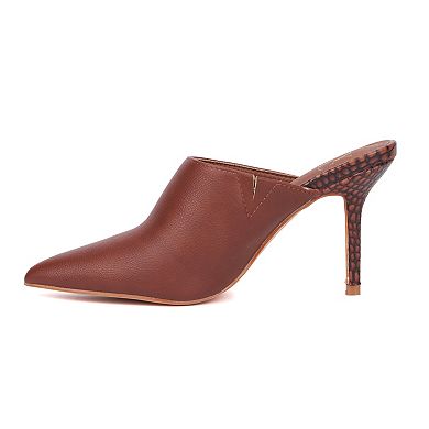 New York & Company Carletta Women's High Heel Mules