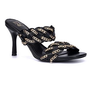New York & Company Courtney Women's Slide Dress Sandals