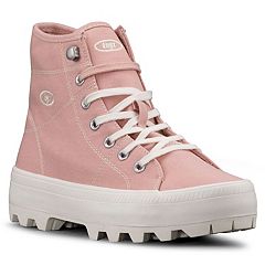 Levi's Womens BB Hi DTE Fashion Hightop Sneaker Shoe, Pink, Size 6