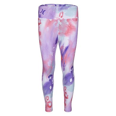Girls 7-16 Hurley Printed High Waisted Leggings