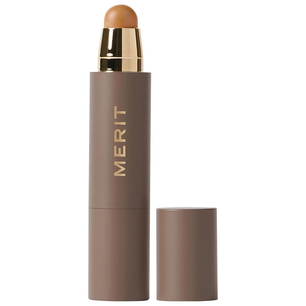MERIT The Minimalist Perfecting Complexion Foundation and Concealer Stick, Size: .23Oz, Buff