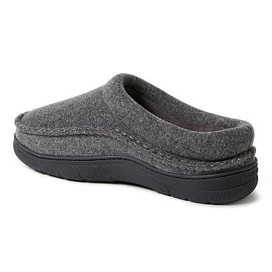 Dearfoams Thompson Wool Blend Men's Clog Slippers