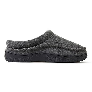 Dearfoams Thompson Wool Blend Men's Clog Slippers