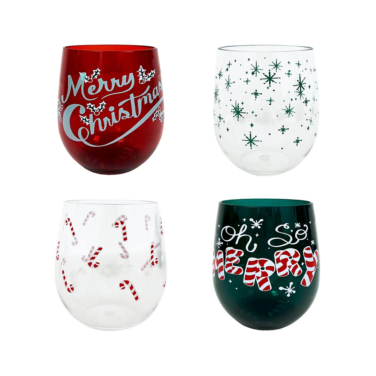 Saratoga Stemless Wine Glass and Ornament Gift Set – Love is in New York