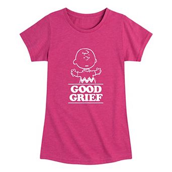 Girls 7-16 Peanuts Good Grief Graphic Tee