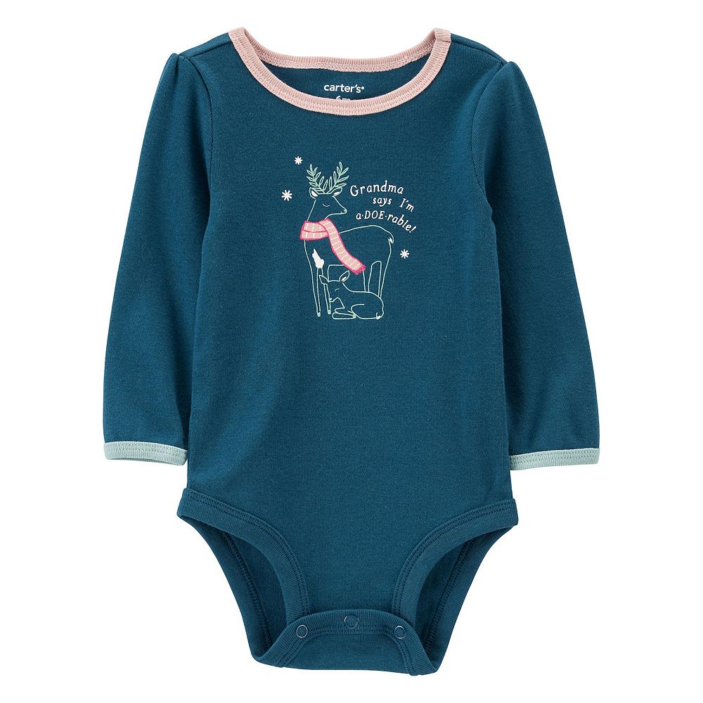 Baby Girl Carter's Deer 