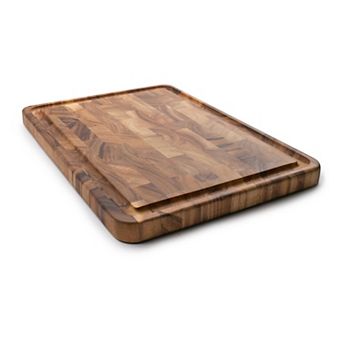 Ironwood Gourmet Charleston End Grain Board with Juice Channel