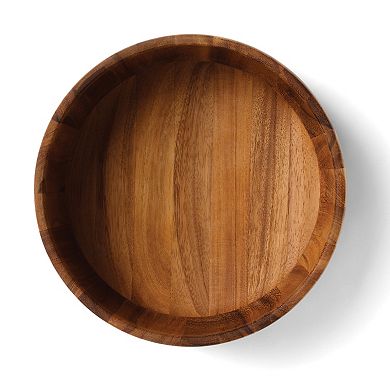 Ironwood Gourmet Acacia Wood Tulip Salad Bowl