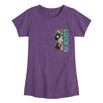 Girls 7-16 Barbie St. Patrick's Lucky Graphic Tee