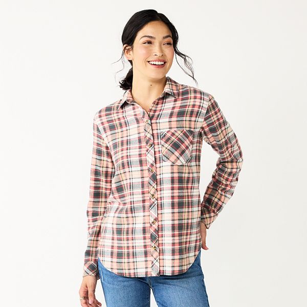 Petite Sonoma Goods For Life® Everyday Flannel Shirt