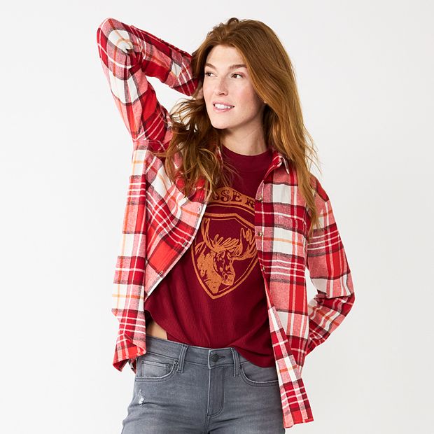 Petite Sonoma Goods For Life® Everyday Flannel Shirt