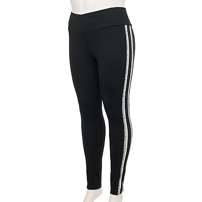 Juniors Plus Size SO Crossover High Rise Sporty Leggings