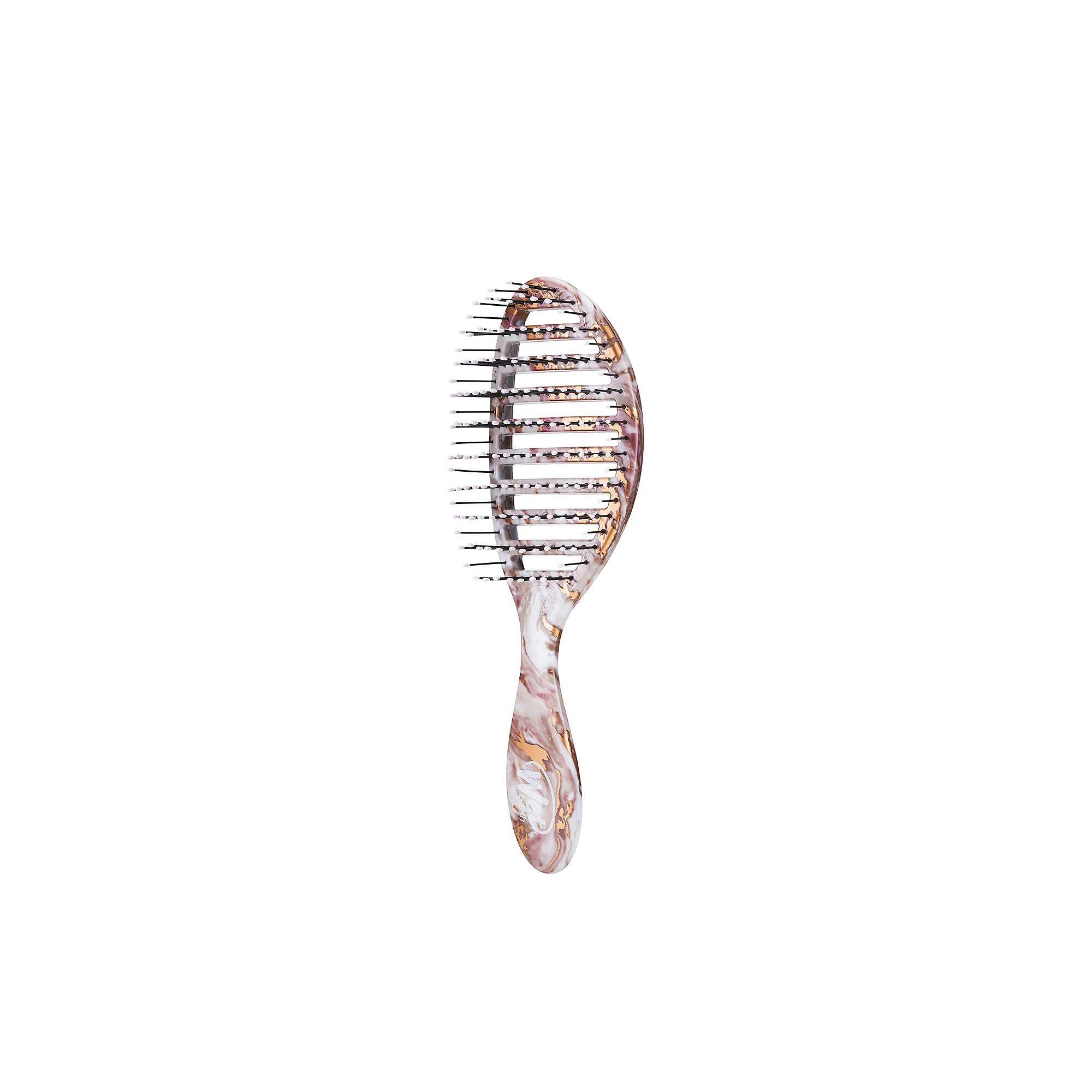 Wet Brush Metallic Marble Speed Dry Vented Hair Brush - Bronze, Pink