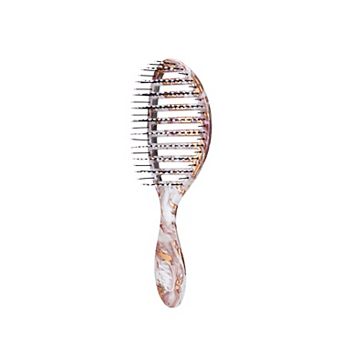 Wet Brush Metallic Marble Speed Dry Vented Hair Brush - Bronze