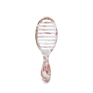 Wet Brush Metallic Marble Speed Dry Vented Hair Brush - Bronze