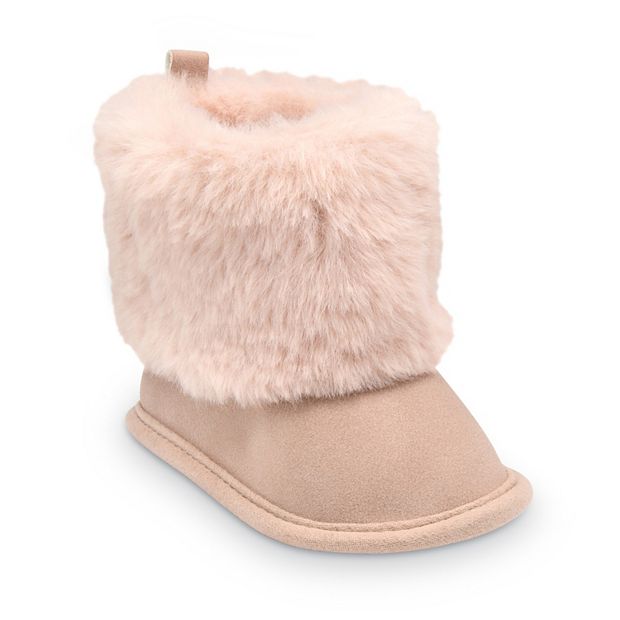 Baby fur cheap boots