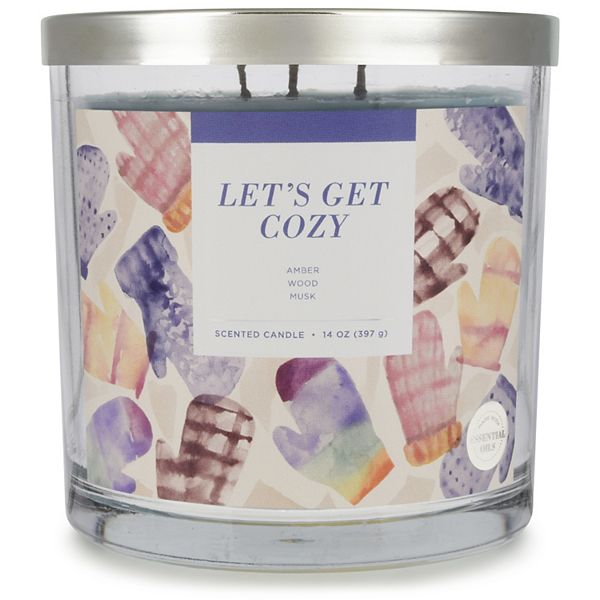 Sonoma Goods For Life® Let's Get Cozy 14oz. Candle Jar