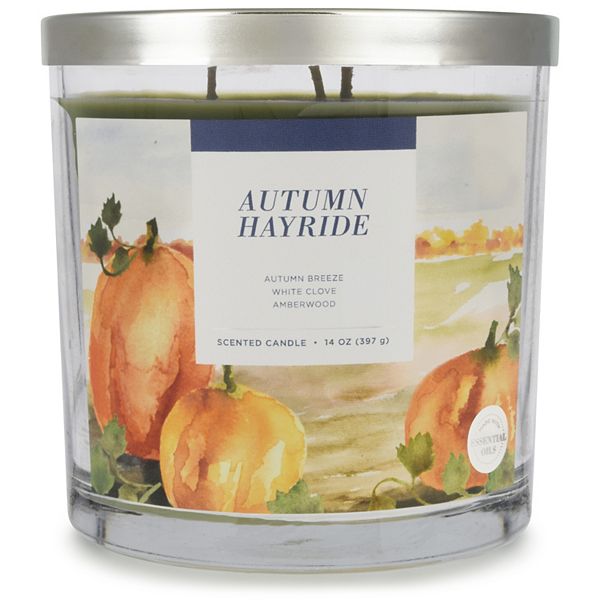 Sonoma Goods For Life® Autumn Hayride 14oz. Candle Jar
