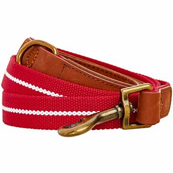 Blueberry Pet Genuine Leather & Polyester Dog Leash