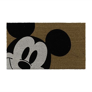 Disney's Mickey Mouse Smile Come In 2-pack Coir Doormat Set