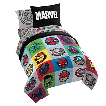 Avengers Pop Comforter Set with Shams