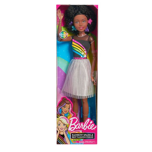 Barbie® Rainbow Sparkle Fashion Friend Doll