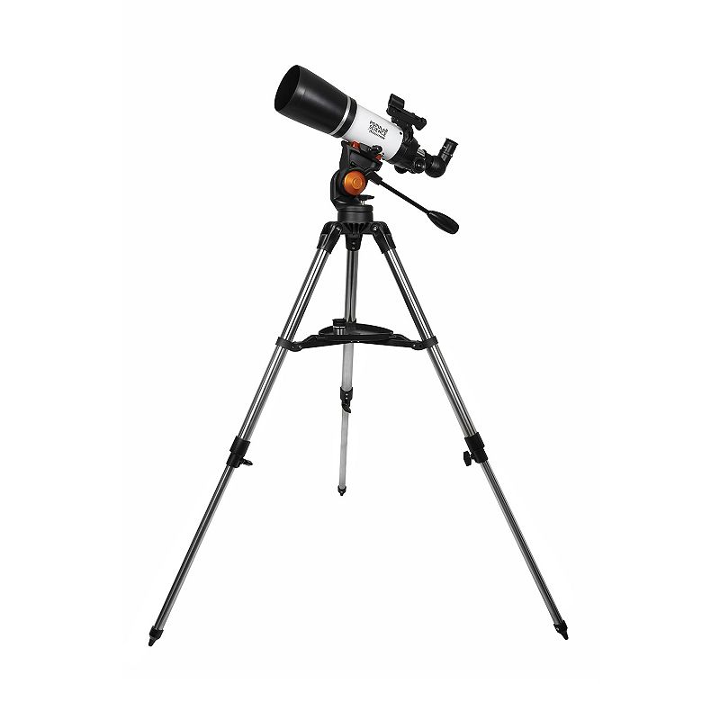 Popular Science PS AstroMaster 80AZS Telescope, White