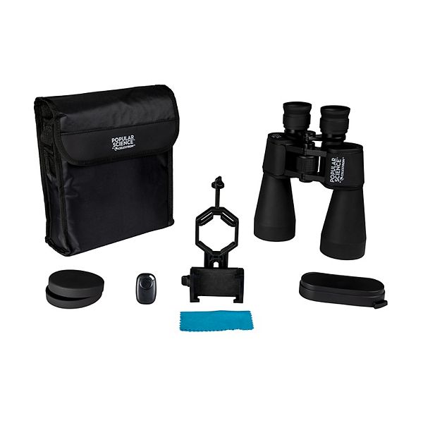 Popular Science PS SkyMaster 9x60MM Porro Binocular - Black