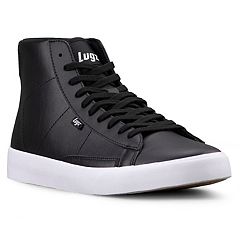 Men's High-Top Trainer, BLACK