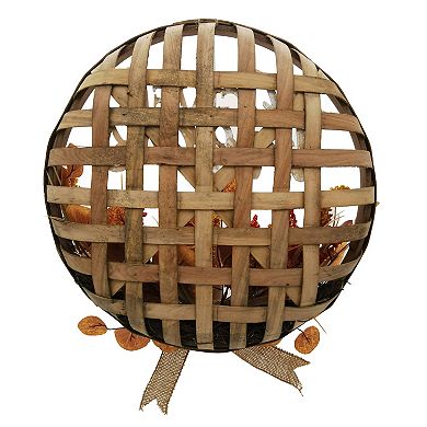 Celebrate Together Fall Give Thanks Basket Wall Decor