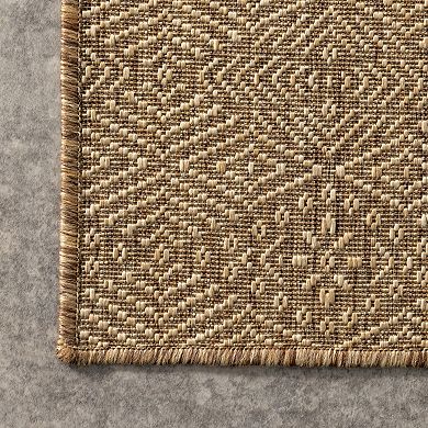 nuLOOM Chandler Elegant Indoor Outdoor Rug