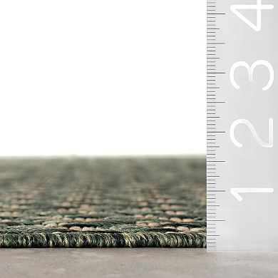 Rugs USA Camryn Abstract Herringbone Indoor Outdoor Rug