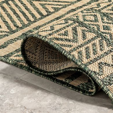 Rugs USA Abbey Tribal Striped Indoor Outdoor Rug