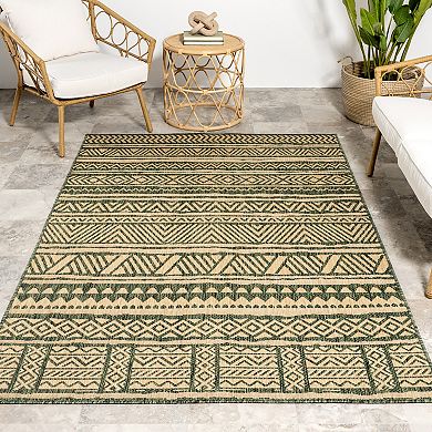 Rugs USA Abbey Tribal Striped Indoor Outdoor Rug