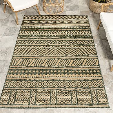 Rugs USA Abbey Tribal Striped Indoor Outdoor Rug