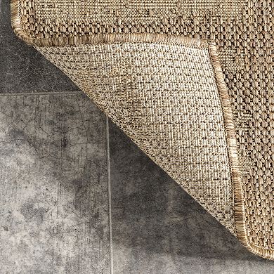 nuLOOM Marin Contemporary Indoor Outdoor Rug