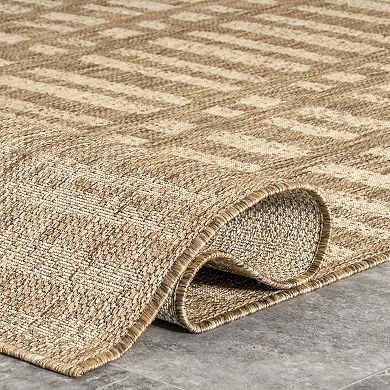 nuLOOM Marin Contemporary Indoor Outdoor Rug