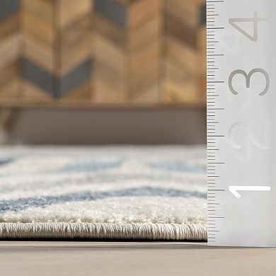 nuLOOM Neveah Contemporary Chevron Rug