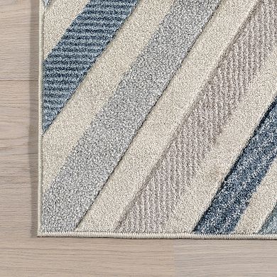 nuLOOM Neveah Contemporary Chevron Rug
