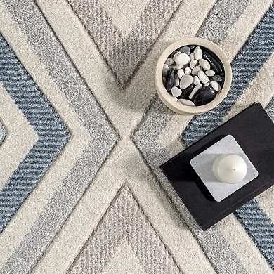 nuLOOM Neveah Contemporary Chevron Rug
