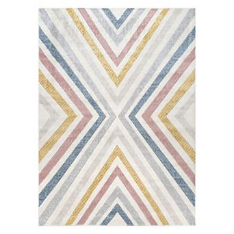 nuLOOM Neveah Contemporary Chevron Rug