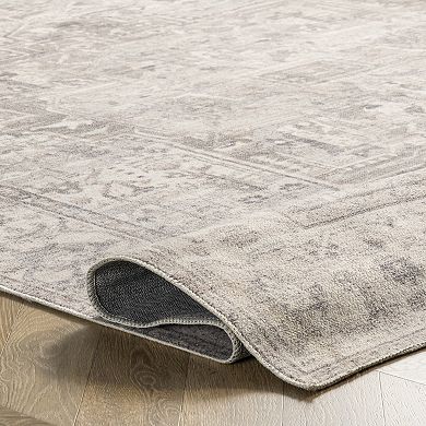 nuLOOM Roman Atrium Wool Washable Area Rug