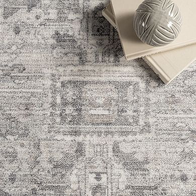 nuLOOM Roman Atrium Wool Washable Area Rug