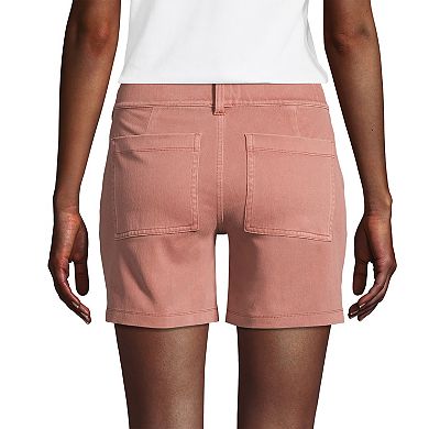 Petite Lands' End Starfish Utility Jean Shorts