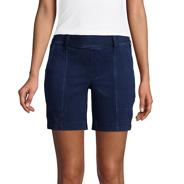 Petite Lands' End Starfish Utility Jean Shorts