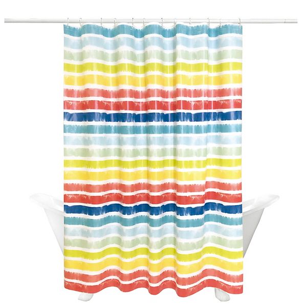 The Big One® Sidney 13Piece Rainbow Shower Curtain & Hooks Set