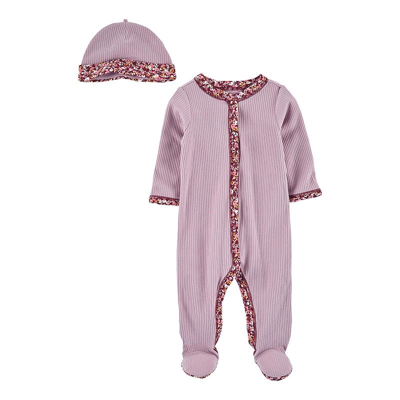Baby Carters 2-Piece Sleep & Play Set, Infant Girls, Size: 3 Months, Purp