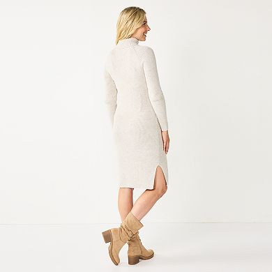Maternity Sonoma Goods For Life® Side Slit Sweater Dress